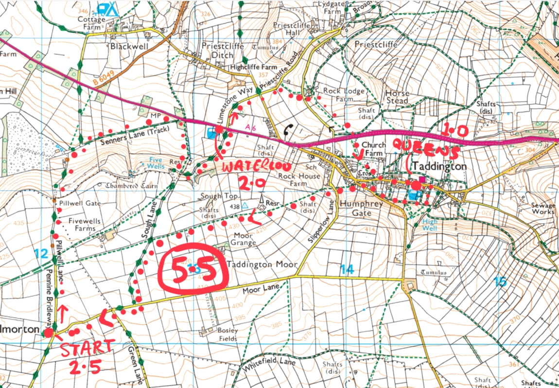 58. Taddington and Chelmorton peak district walk